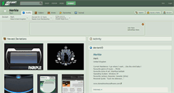 Desktop Screenshot of merkie.deviantart.com