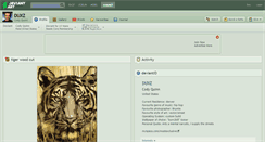 Desktop Screenshot of duxz.deviantart.com