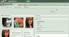 Desktop Screenshot of emptyinside999.deviantart.com