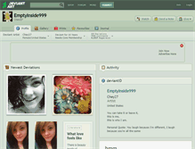 Tablet Screenshot of emptyinside999.deviantart.com