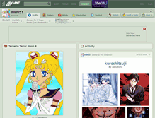 Tablet Screenshot of mimi51.deviantart.com