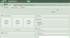 Desktop Screenshot of ellenx0.deviantart.com