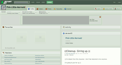 Desktop Screenshot of pink-little-mermaid.deviantart.com