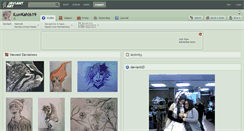 Desktop Screenshot of iluvkahl619.deviantart.com