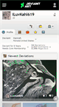 Mobile Screenshot of iluvkahl619.deviantart.com