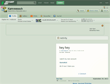 Tablet Screenshot of kamveeooch.deviantart.com