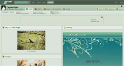 Desktop Screenshot of caydenjean.deviantart.com