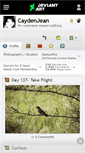 Mobile Screenshot of caydenjean.deviantart.com