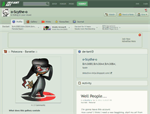 Tablet Screenshot of o-scythe-o.deviantart.com