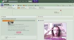 Desktop Screenshot of mikklings.deviantart.com
