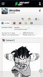 Mobile Screenshot of dexydee.deviantart.com
