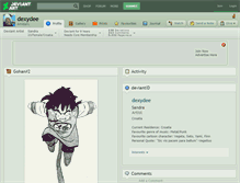 Tablet Screenshot of dexydee.deviantart.com