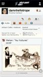 Mobile Screenshot of damnheliotrope.deviantart.com