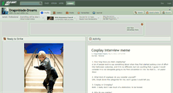 Desktop Screenshot of dragonblade-dreams.deviantart.com