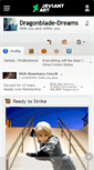 Mobile Screenshot of dragonblade-dreams.deviantart.com