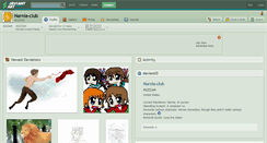 Desktop Screenshot of narnia-club.deviantart.com