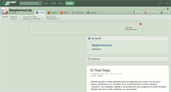 Desktop Screenshot of blasphemouscats.deviantart.com