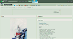 Desktop Screenshot of ahmetcelikbas.deviantart.com