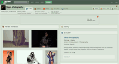 Desktop Screenshot of ideas-photography.deviantart.com