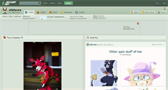 Desktop Screenshot of ellehcore.deviantart.com