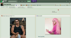 Desktop Screenshot of miss-sparkles.deviantart.com