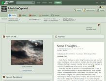 Tablet Screenshot of polaristhecepheid.deviantart.com