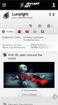 Mobile Screenshot of lunalight.deviantart.com