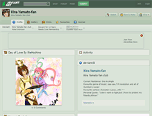 Tablet Screenshot of kira-yamato-fan.deviantart.com