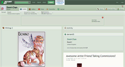Desktop Screenshot of domi-chan.deviantart.com