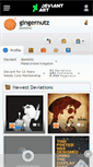 Mobile Screenshot of gingernutz.deviantart.com
