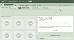 Desktop Screenshot of mymasterandme.deviantart.com