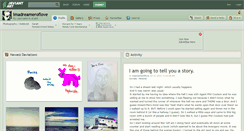 Desktop Screenshot of imadreameroflove.deviantart.com