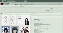 Desktop Screenshot of club-sakujo.deviantart.com
