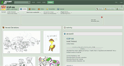 Desktop Screenshot of icup-ink.deviantart.com