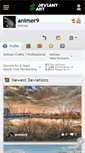 Mobile Screenshot of animer9.deviantart.com