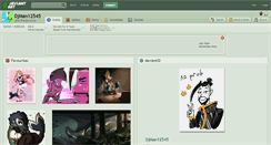 Desktop Screenshot of djman12545.deviantart.com