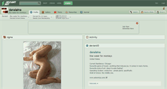Desktop Screenshot of danalaina.deviantart.com