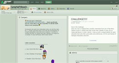 Desktop Screenshot of camphalf-blood.deviantart.com