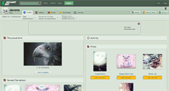 Desktop Screenshot of jasvena.deviantart.com