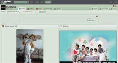 Desktop Screenshot of kyothekat.deviantart.com