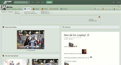 Desktop Screenshot of dtrreu.deviantart.com