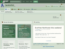 Tablet Screenshot of cupcakesnom.deviantart.com