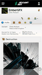 Mobile Screenshot of embergfx.deviantart.com