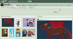Desktop Screenshot of fluffy-nipu.deviantart.com