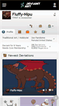 Mobile Screenshot of fluffy-nipu.deviantart.com