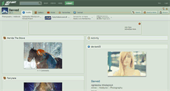 Desktop Screenshot of davved.deviantart.com