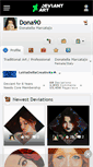 Mobile Screenshot of dona90.deviantart.com