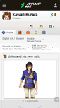 Mobile Screenshot of kawaii-kurara.deviantart.com