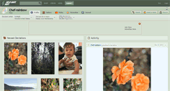 Desktop Screenshot of chef-rainbow.deviantart.com
