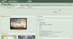 Desktop Screenshot of kolor-pikker.deviantart.com